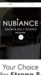 Mobile Screenshot of nubiancesalon.com